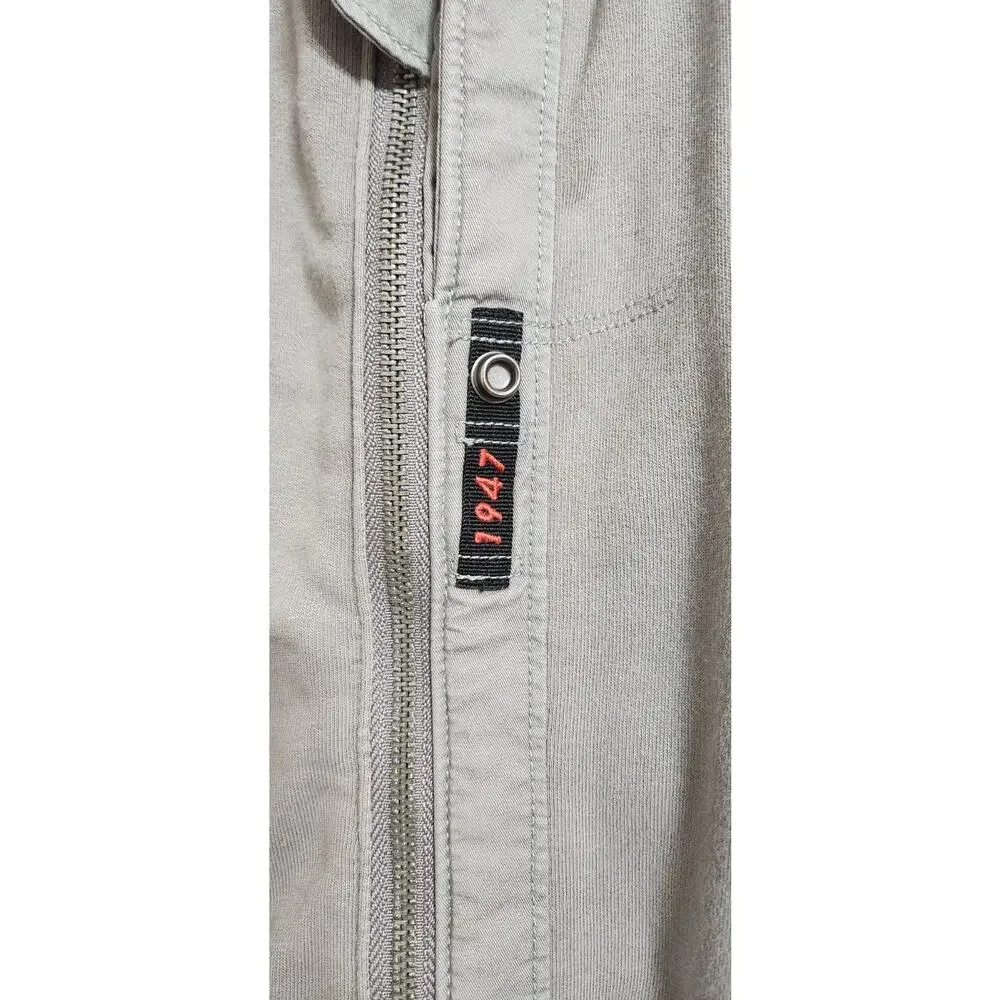 Puma Scuderia Ferrari Jacket‎ Men size L Gray RARE One Stain Left Wrist See Pics